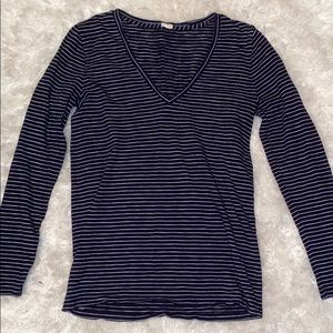 J. Crew Navy Long Sleeve T!